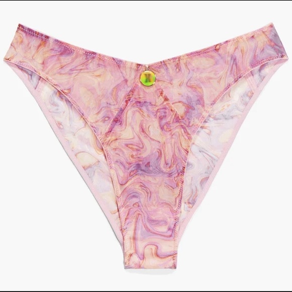 Savage X Fenty. 34B/M. Purple Pastel Holographic Honey - Picture 5 of 8